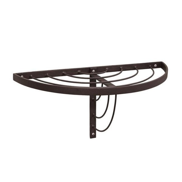 Achla Designs ACHLA Designs WS-01Z 18 in. Vita Half-Round Wall Shelf WS-01Z